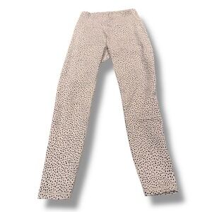 All Fenix Montana‎ 7/8 Yoga Leggings Stretchy Leopard Dots Anthropologie Small
